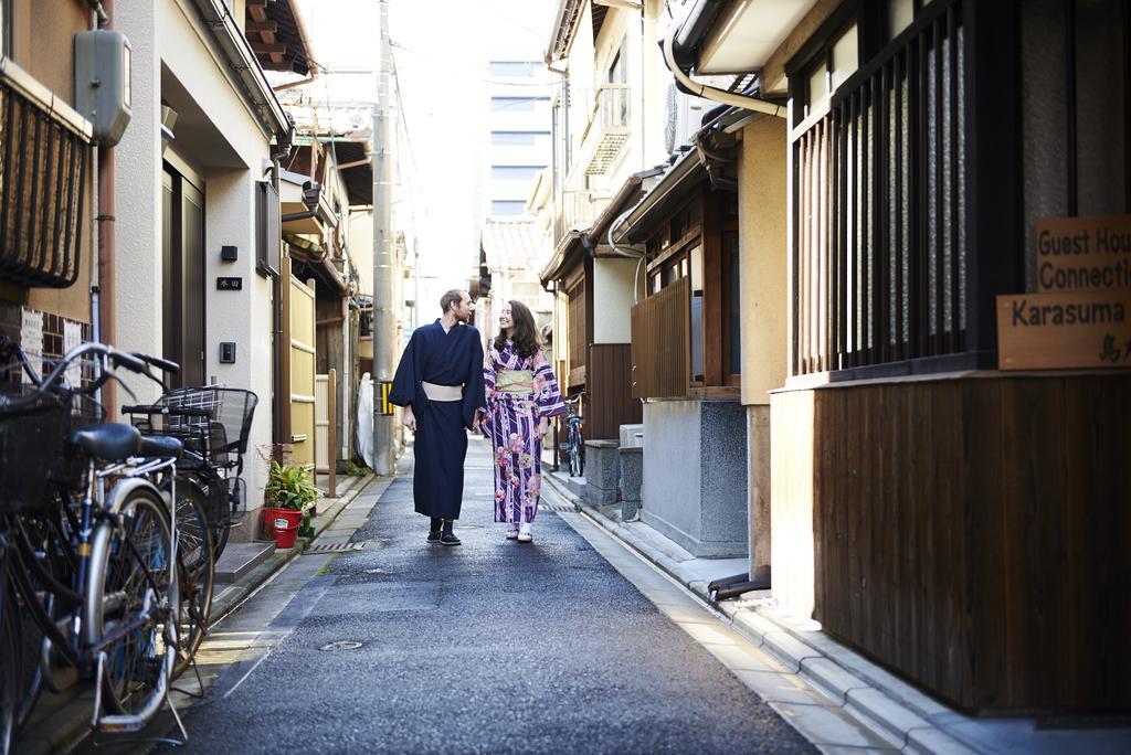 Guest House Connection Karasuma Gojo Kyōto Exterior foto